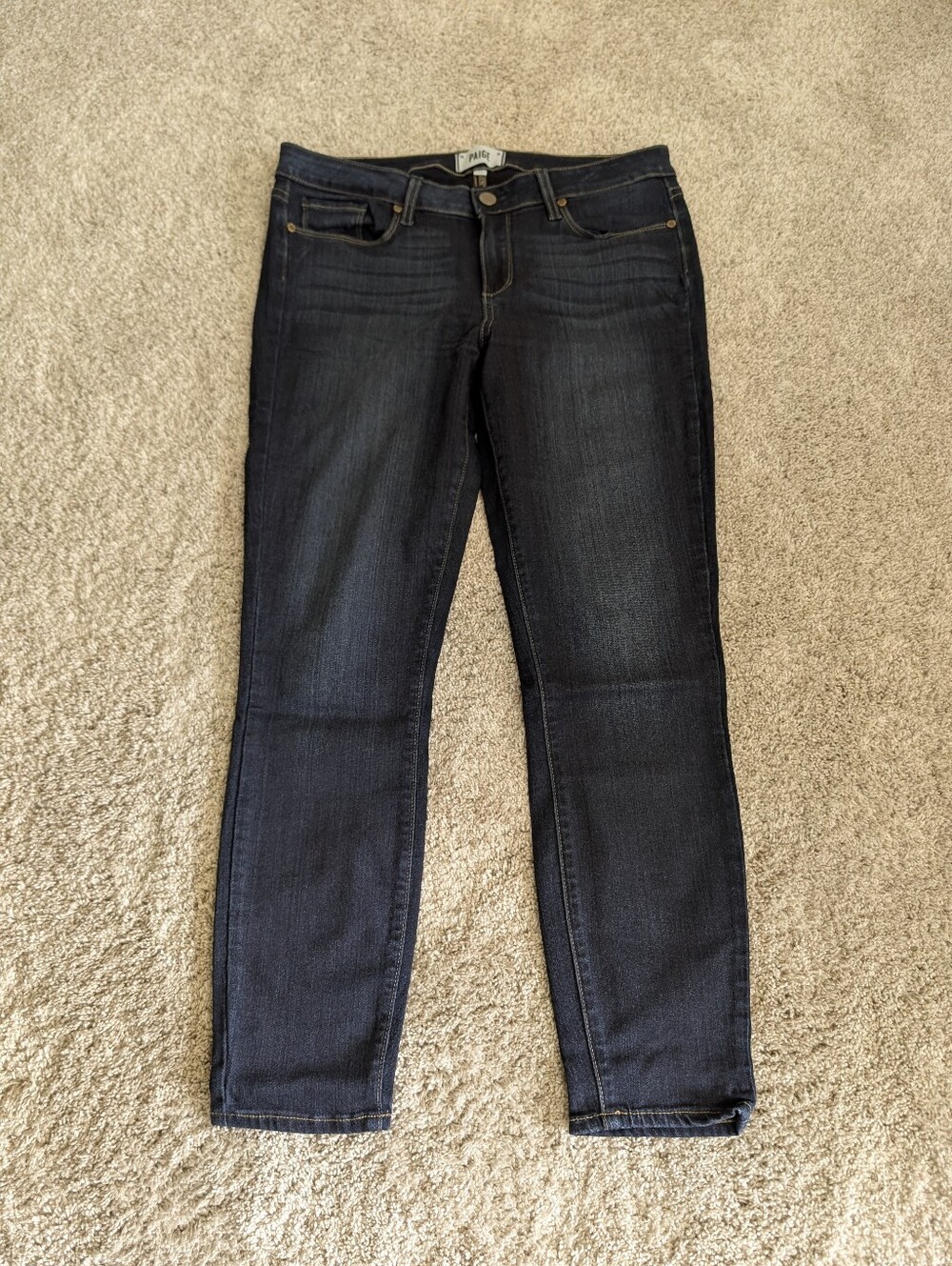 PAIGE Verdugo Ankle Skinny Jeans - Size 31